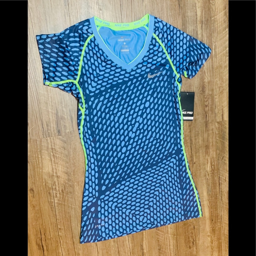 Nike Pro Fitted Top Sz S